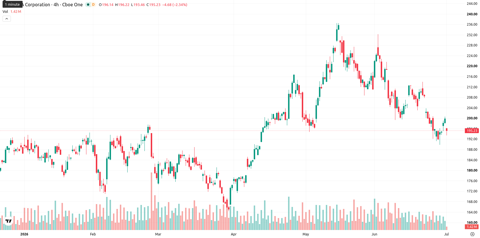 Nvidia Corp asset chart