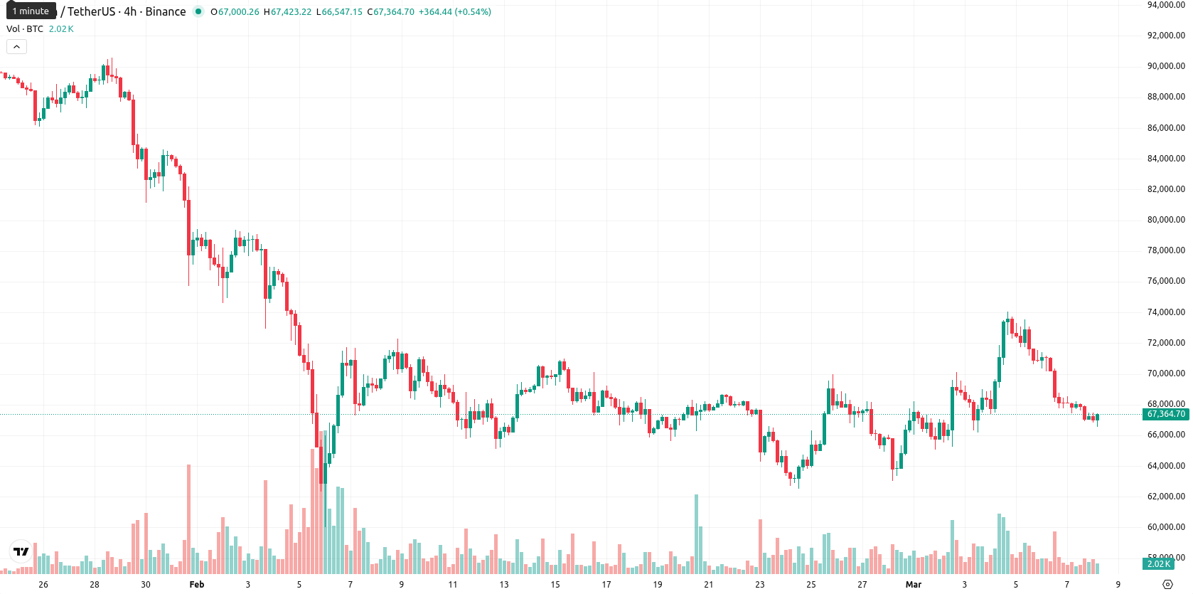 Bitcoin asset chart