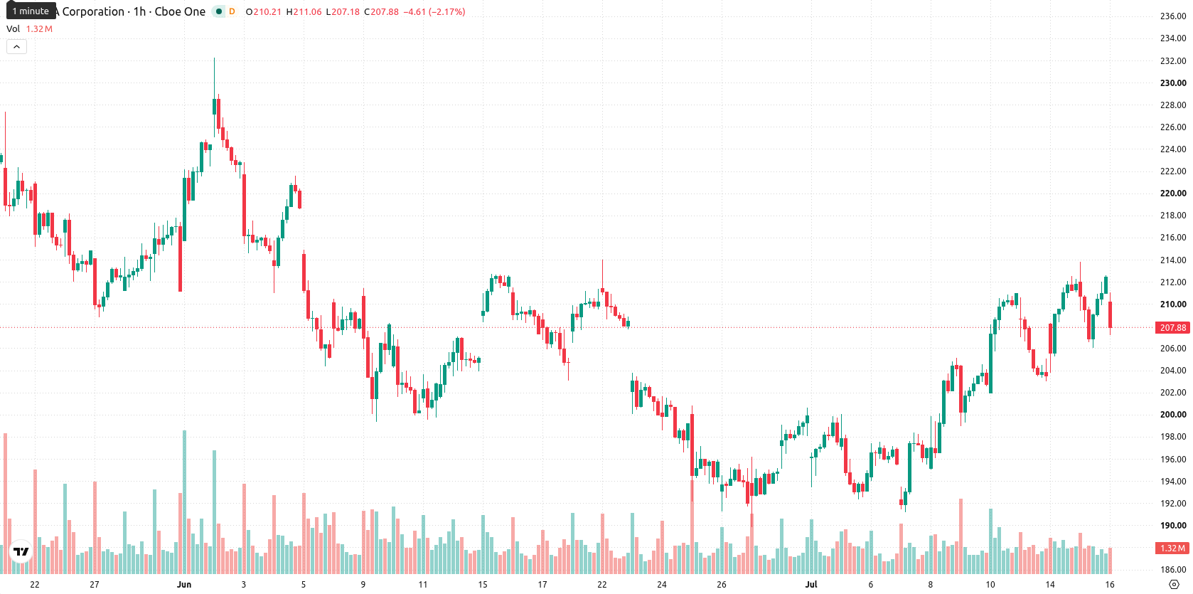 Nvidia Corp asset chart