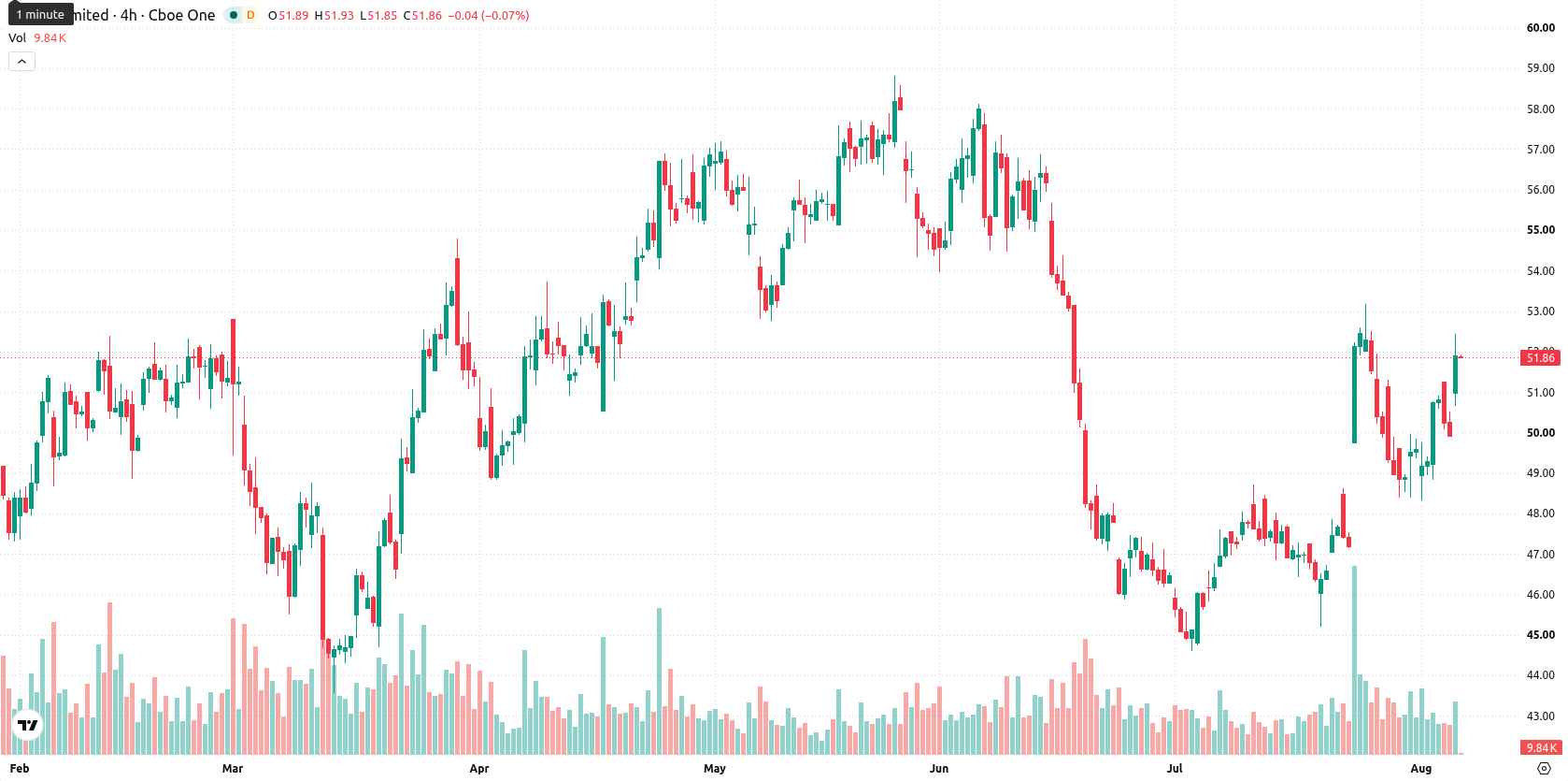 Schlumberger asset chart