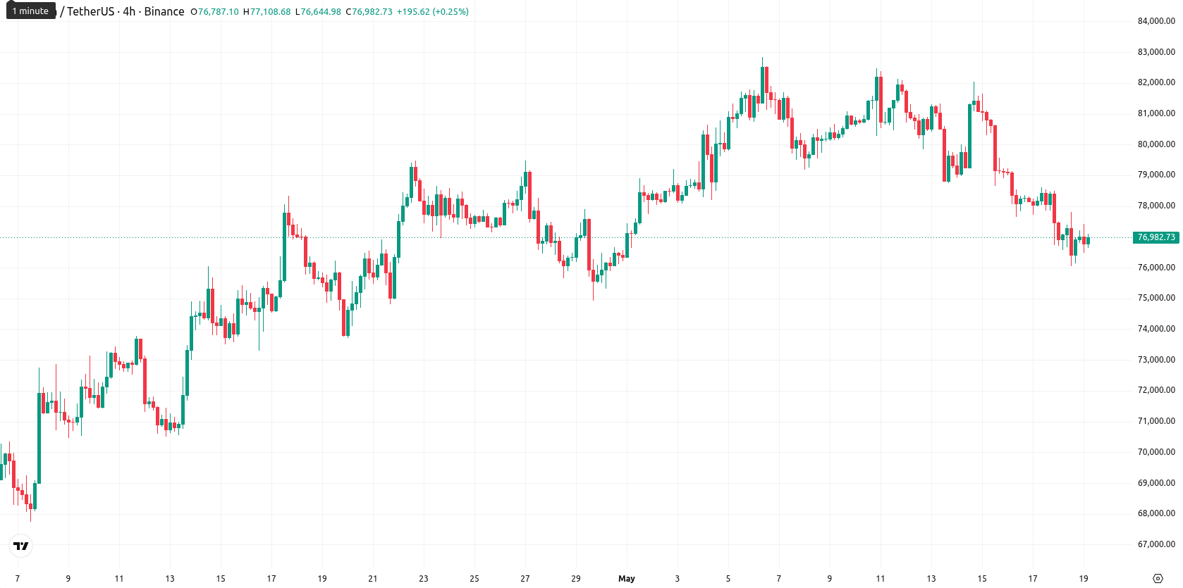 Bitcoin asset chart