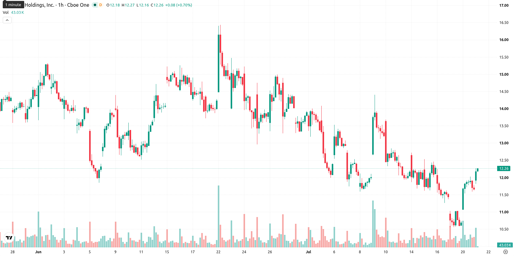 Marathon Digital Holdings asset chart