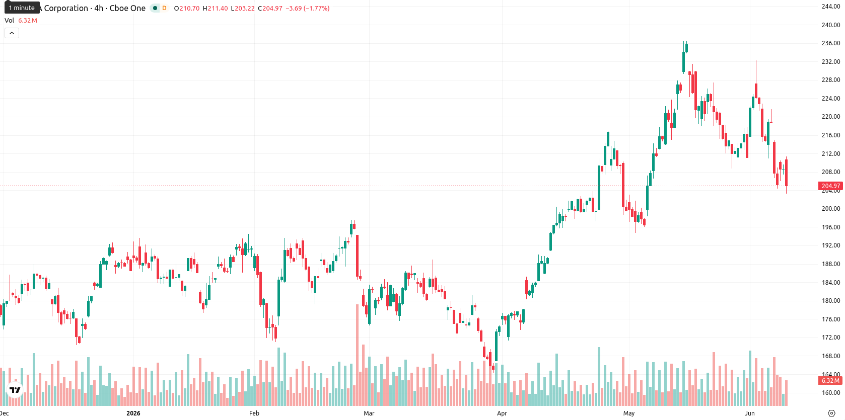 Nvidia Corp asset chart