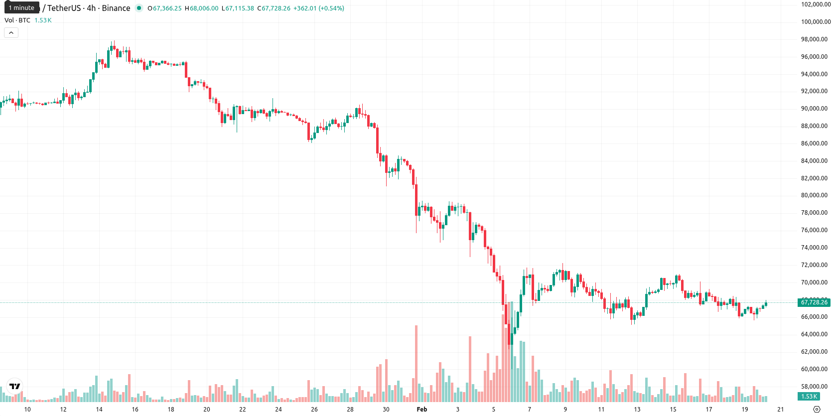 Bitcoin asset chart