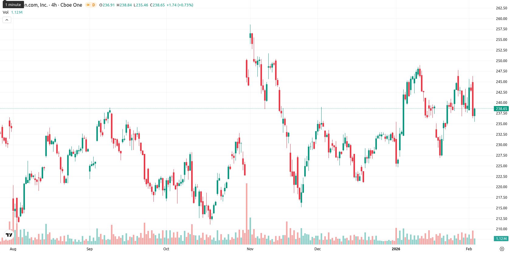 Amazon.com Inc asset chart