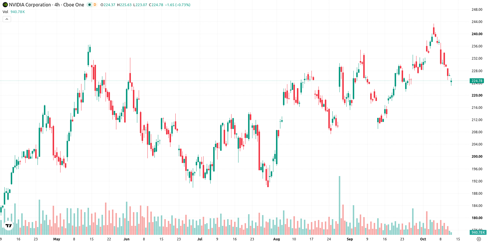 Nvidia Corp asset chart