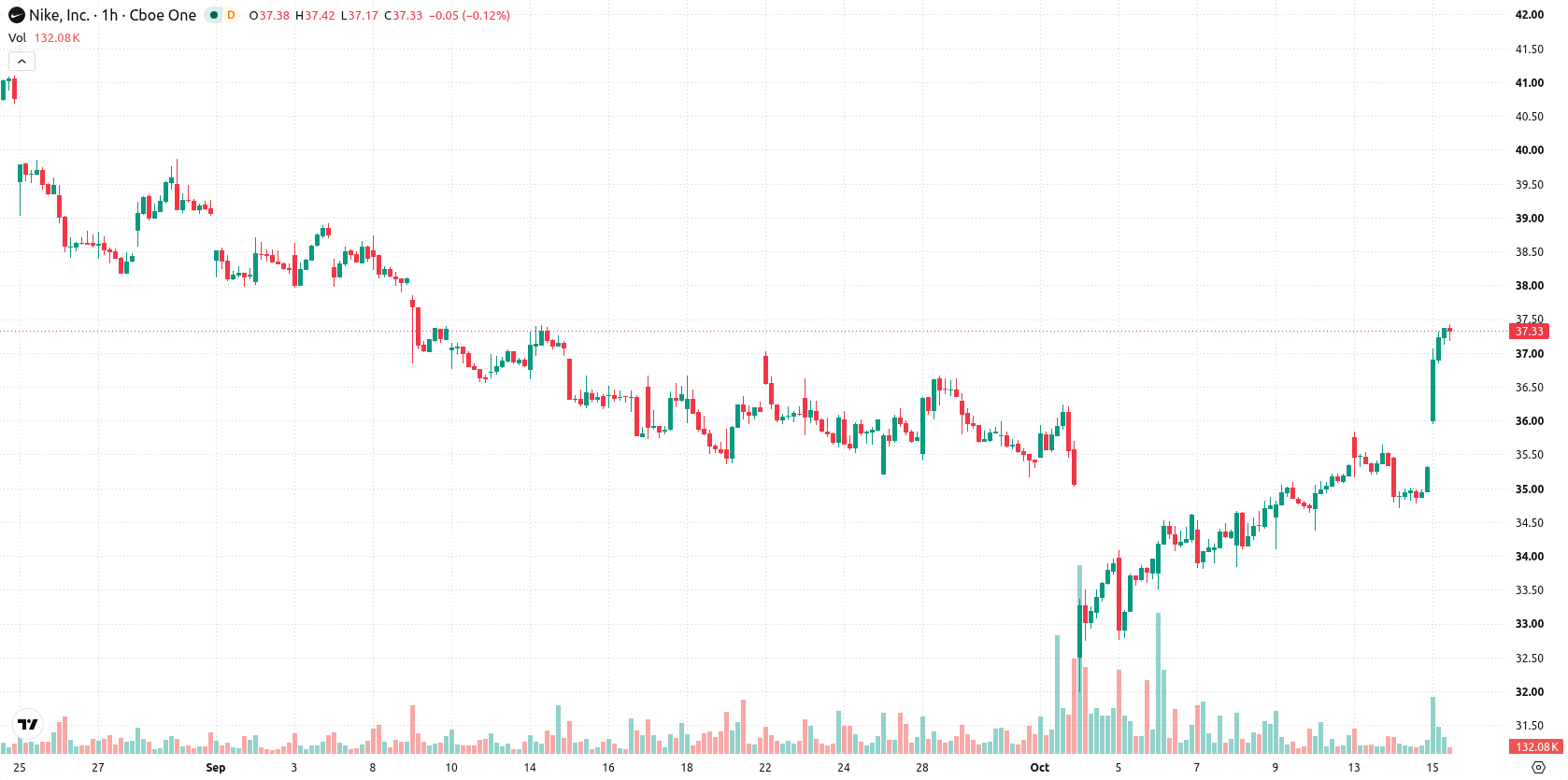 NIKE Inc. asset chart