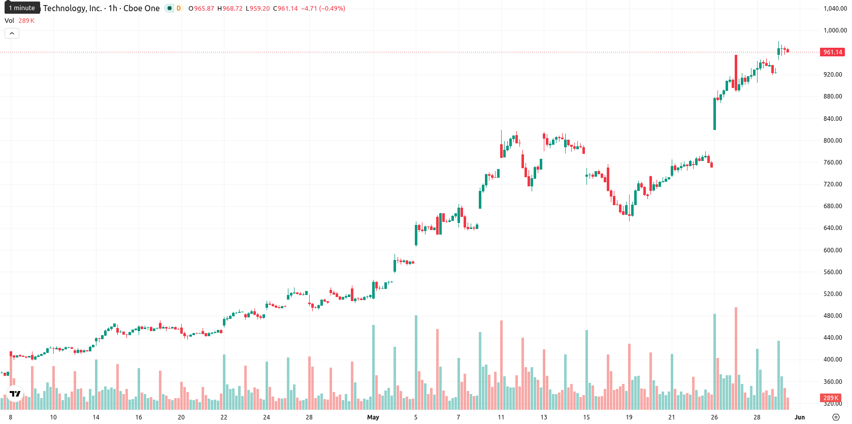 Micron Technology asset chart