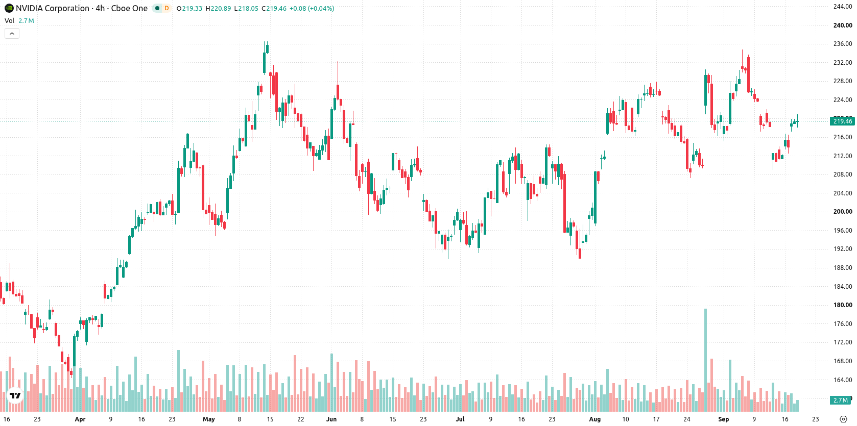 Nvidia Corp asset chart