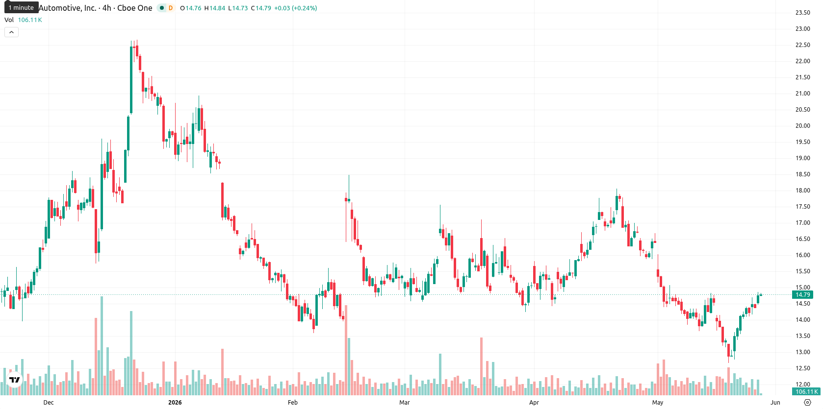 Rivian Automotive asset chart