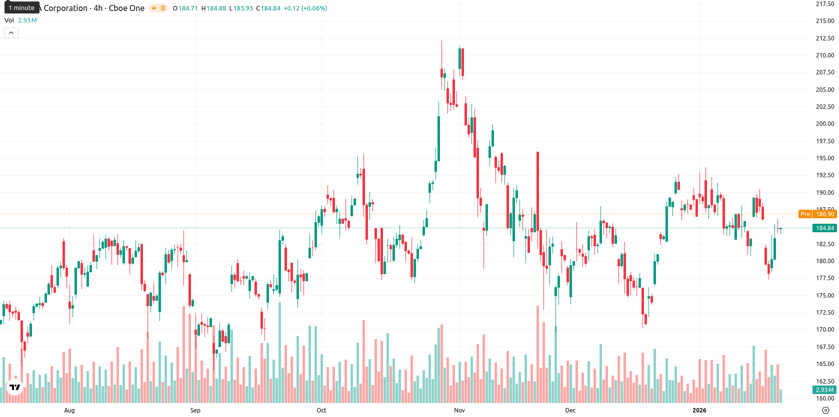 Nvidia Corp asset chart