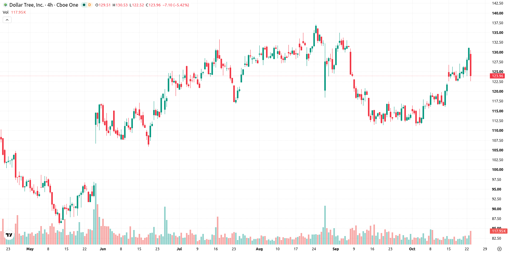 Dollar Tree Inc asset chart