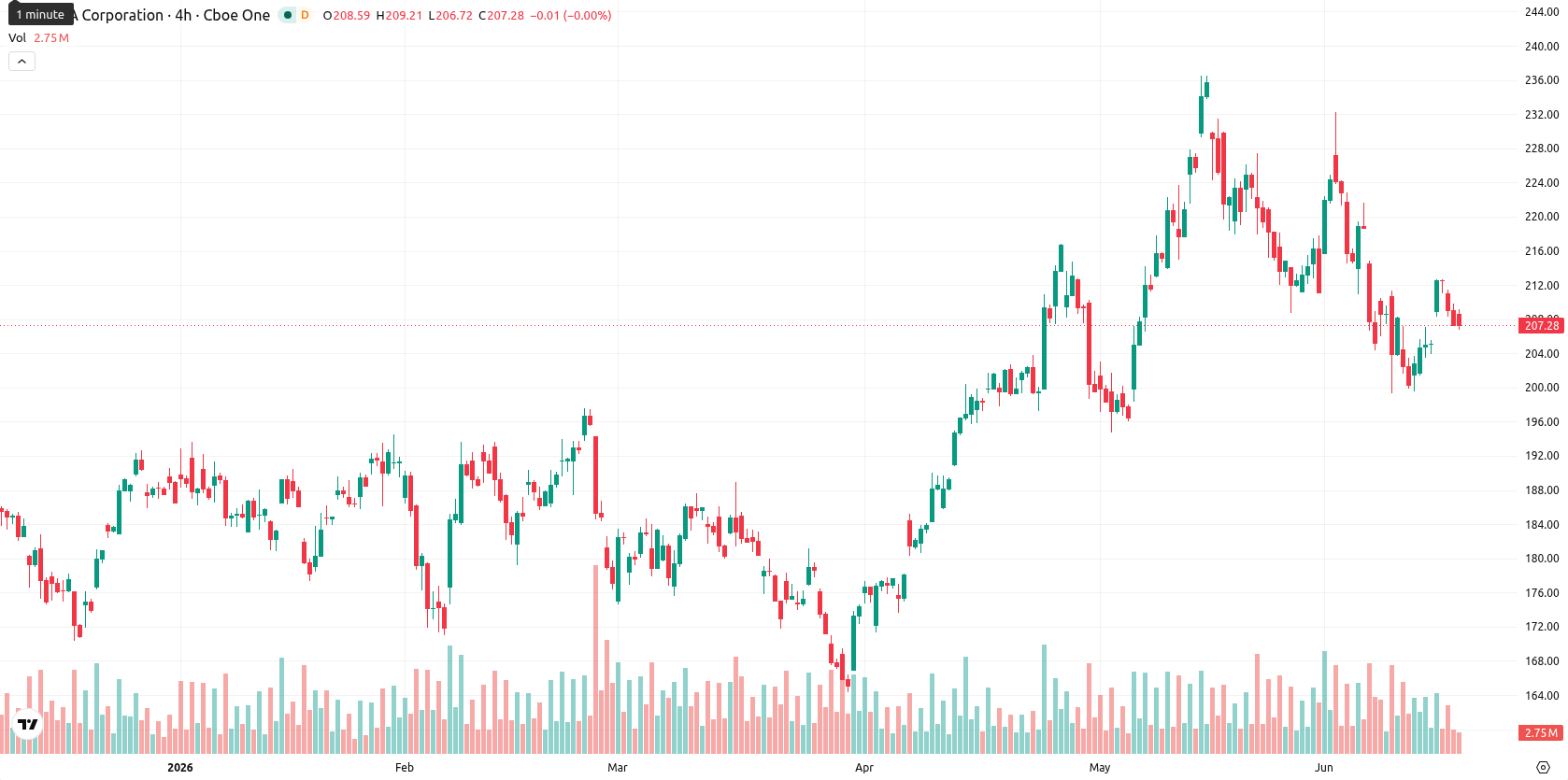 Nvidia Corp asset chart