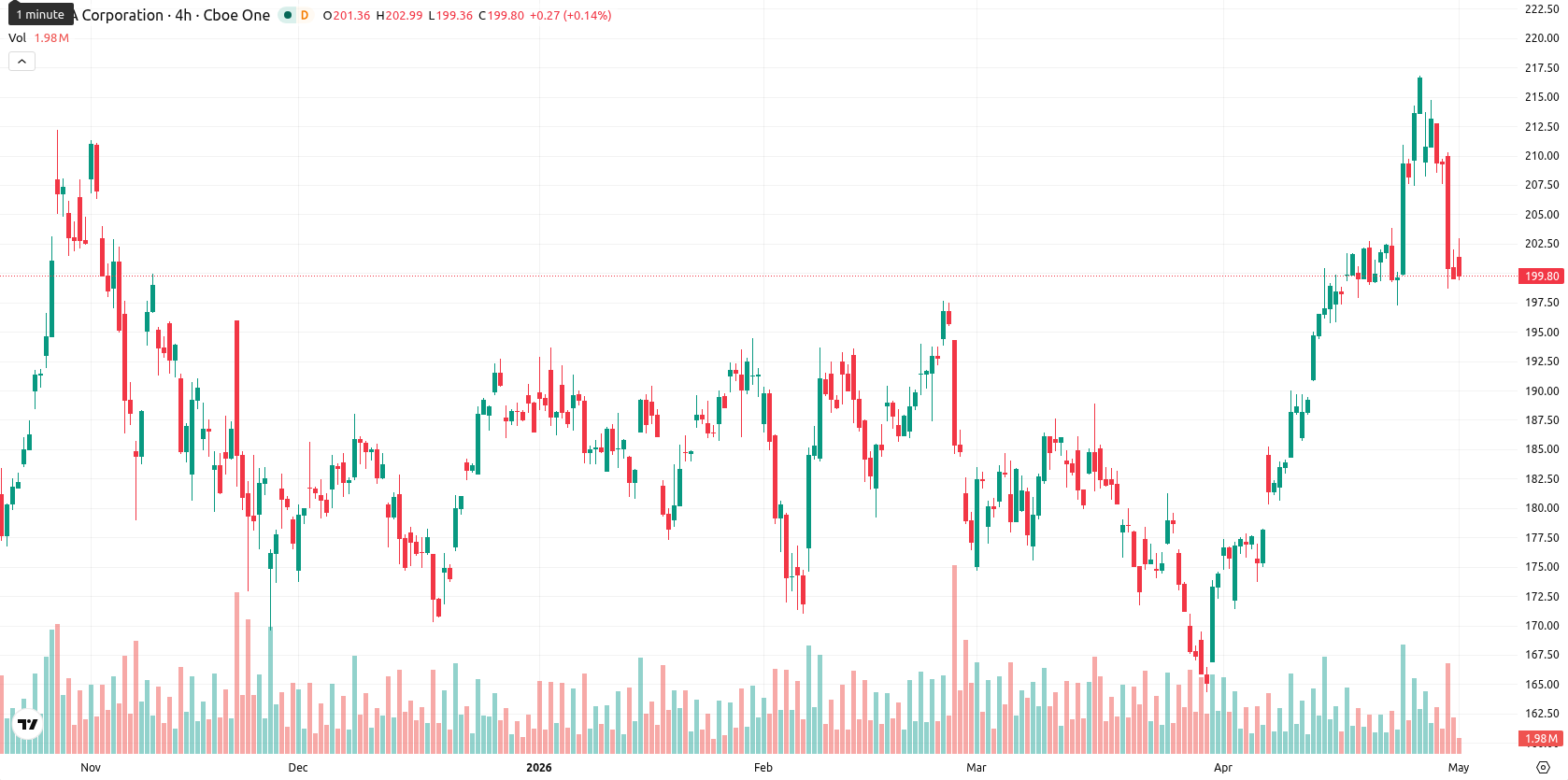 Nvidia Corp asset chart