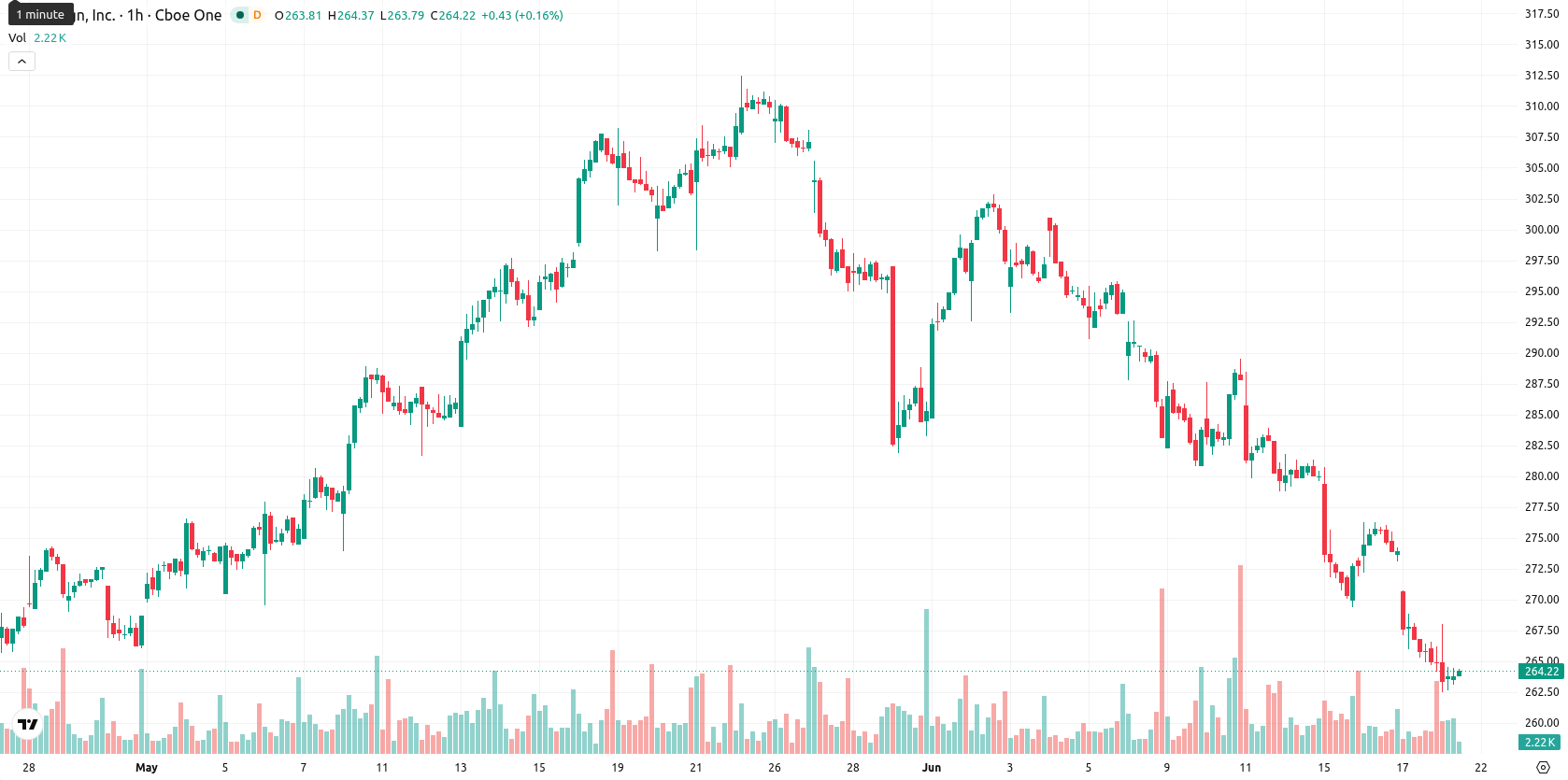 VeriSign Inc asset chart