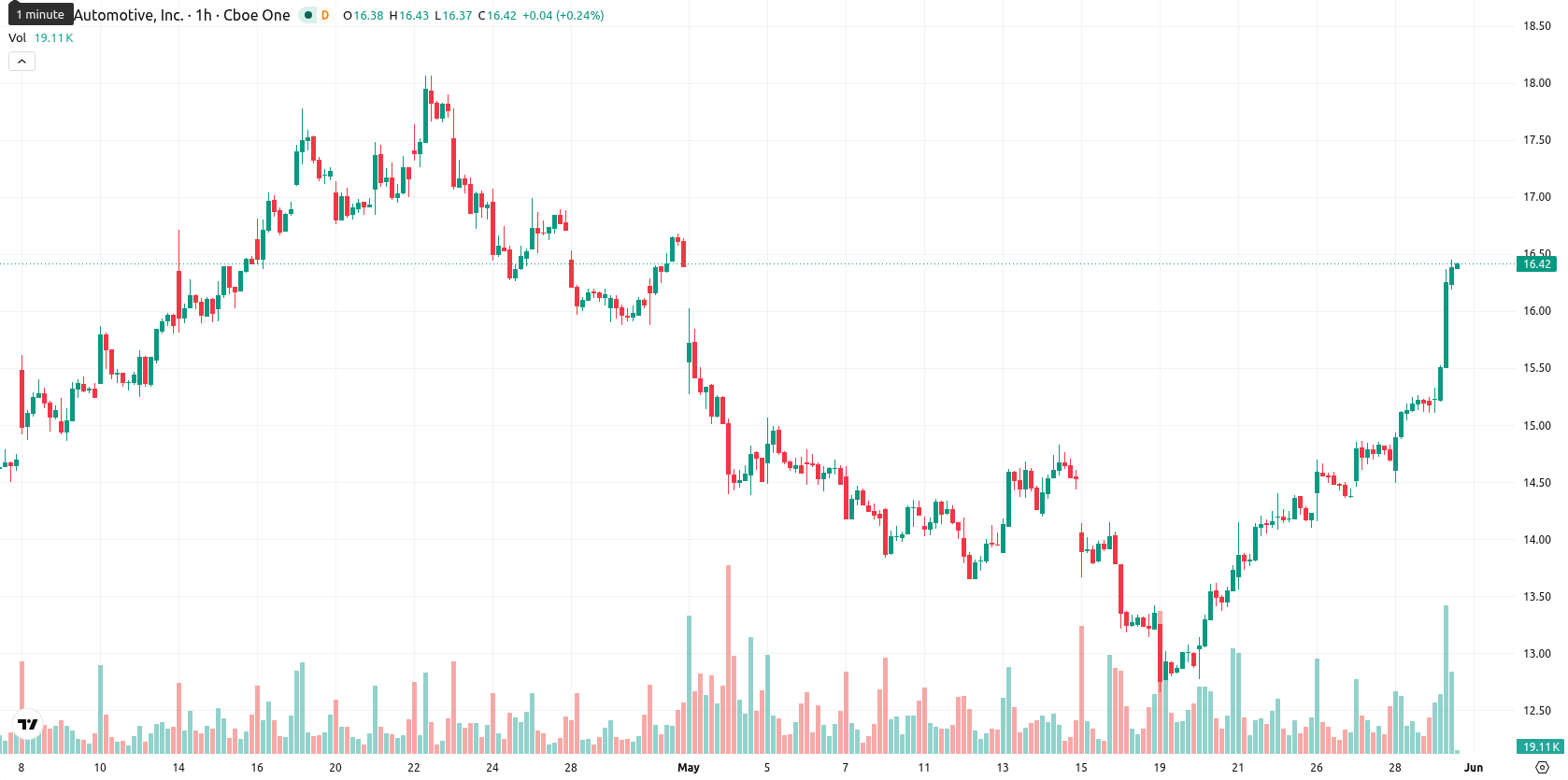 Rivian Automotive asset chart