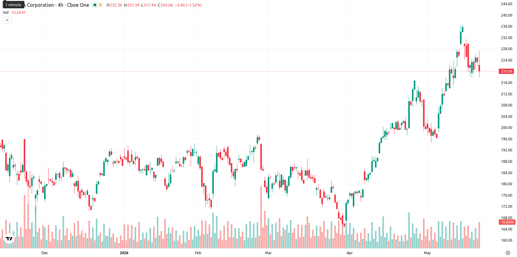 Nvidia Corp asset chart