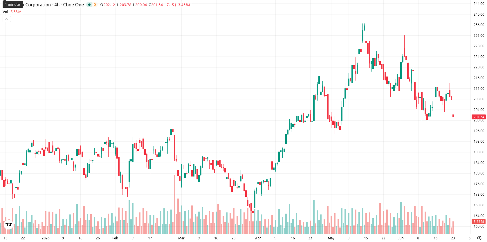 Nvidia Corp asset chart