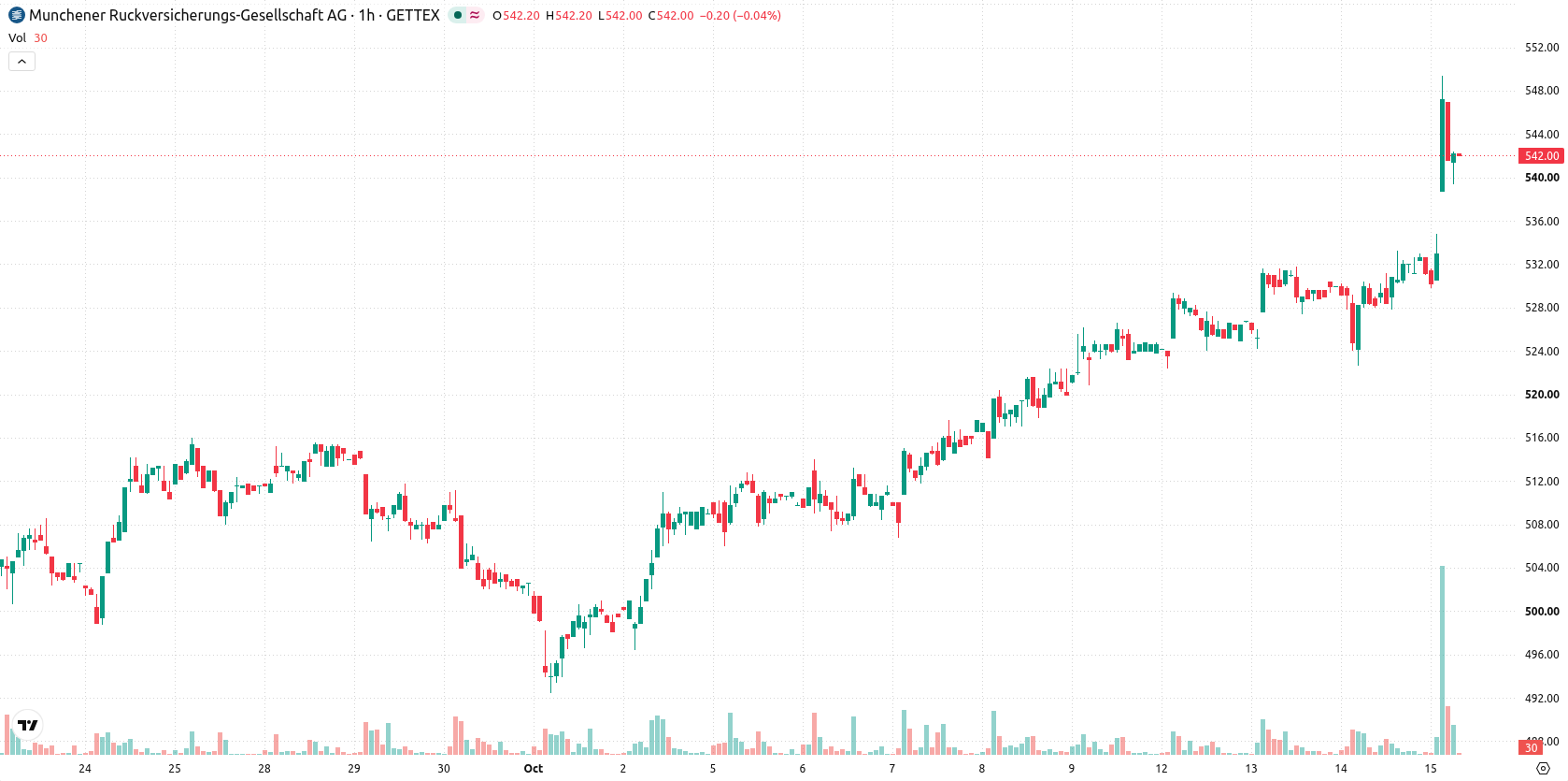 Munich Re asset chart