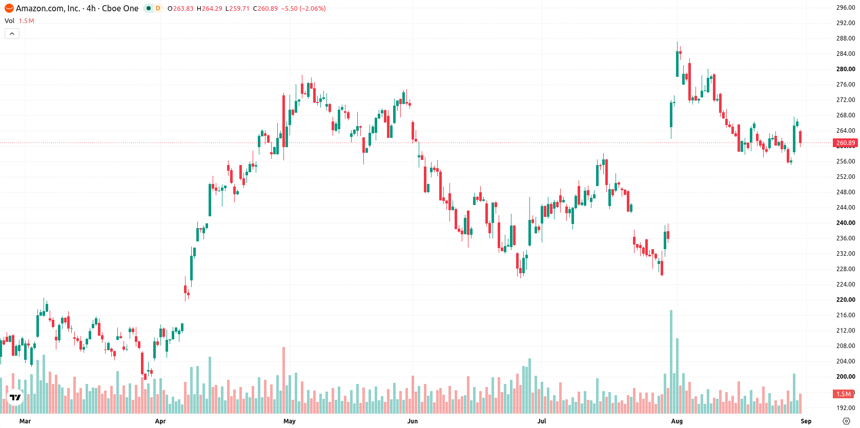 Amazon.com Inc asset chart