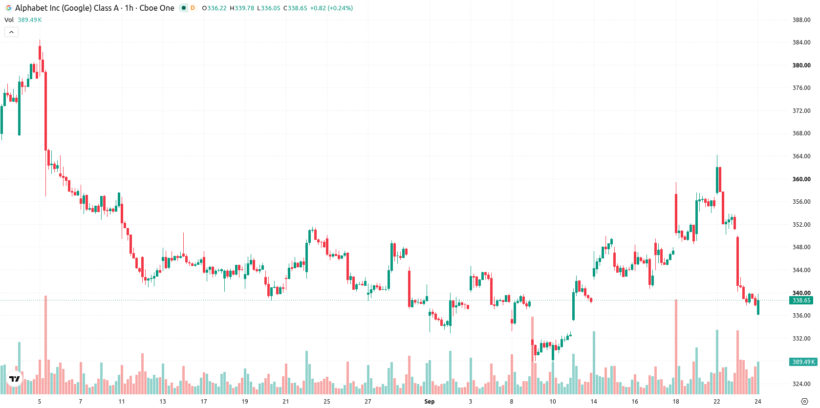 Alphabet Inc. asset chart