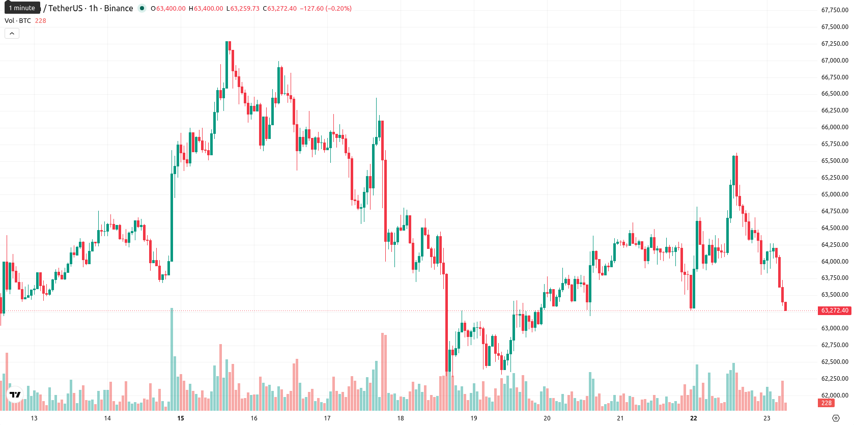Bitcoin asset chart