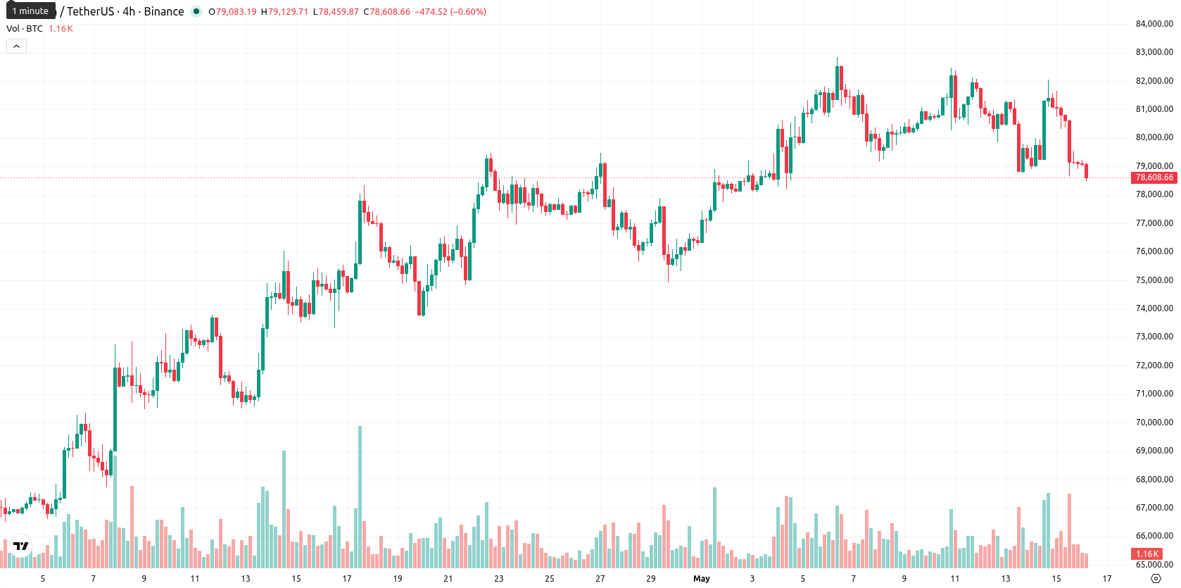 Bitcoin asset chart