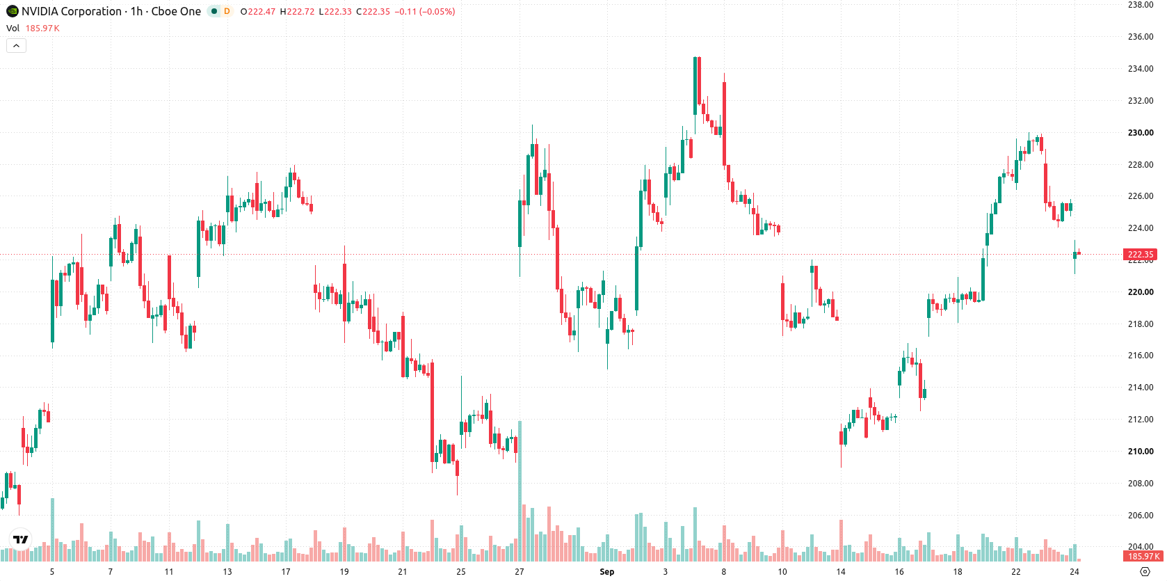 Nvidia stock slips below $217.21 support after Timothy Teter executive ...