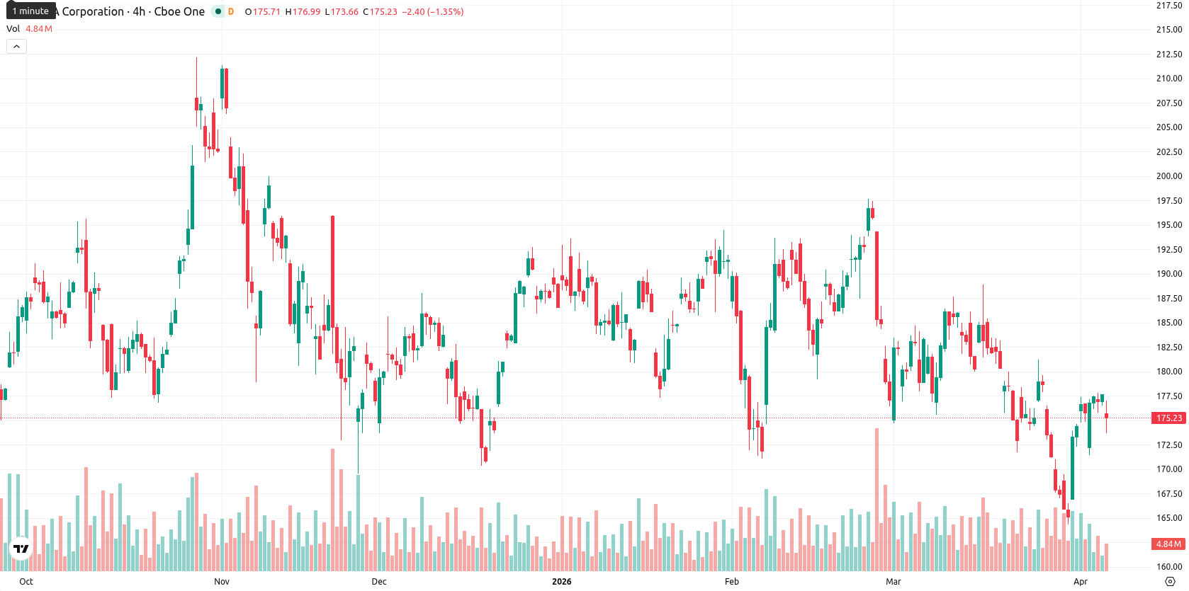 Nvidia Corp asset chart