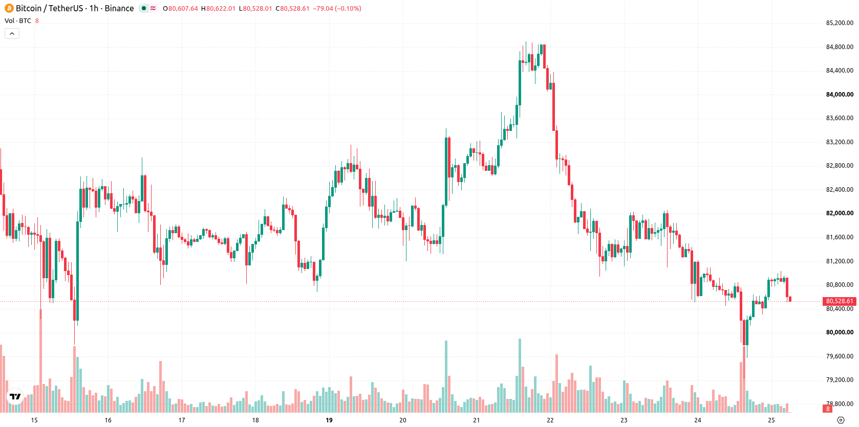 Bitcoin asset chart