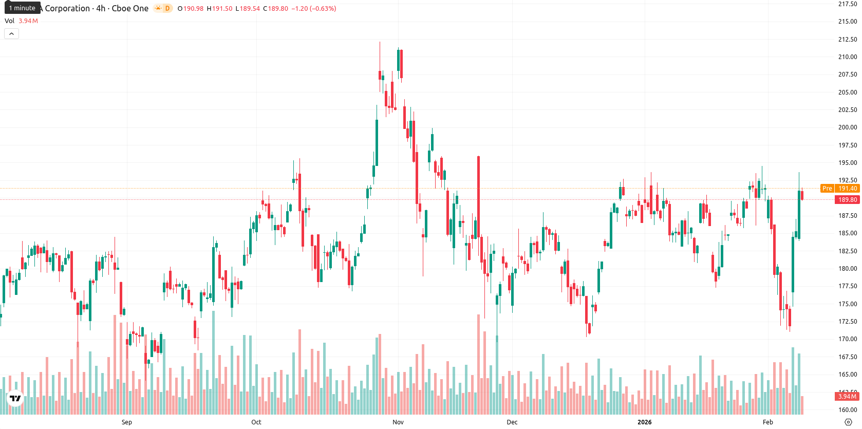 Nvidia Corp asset chart