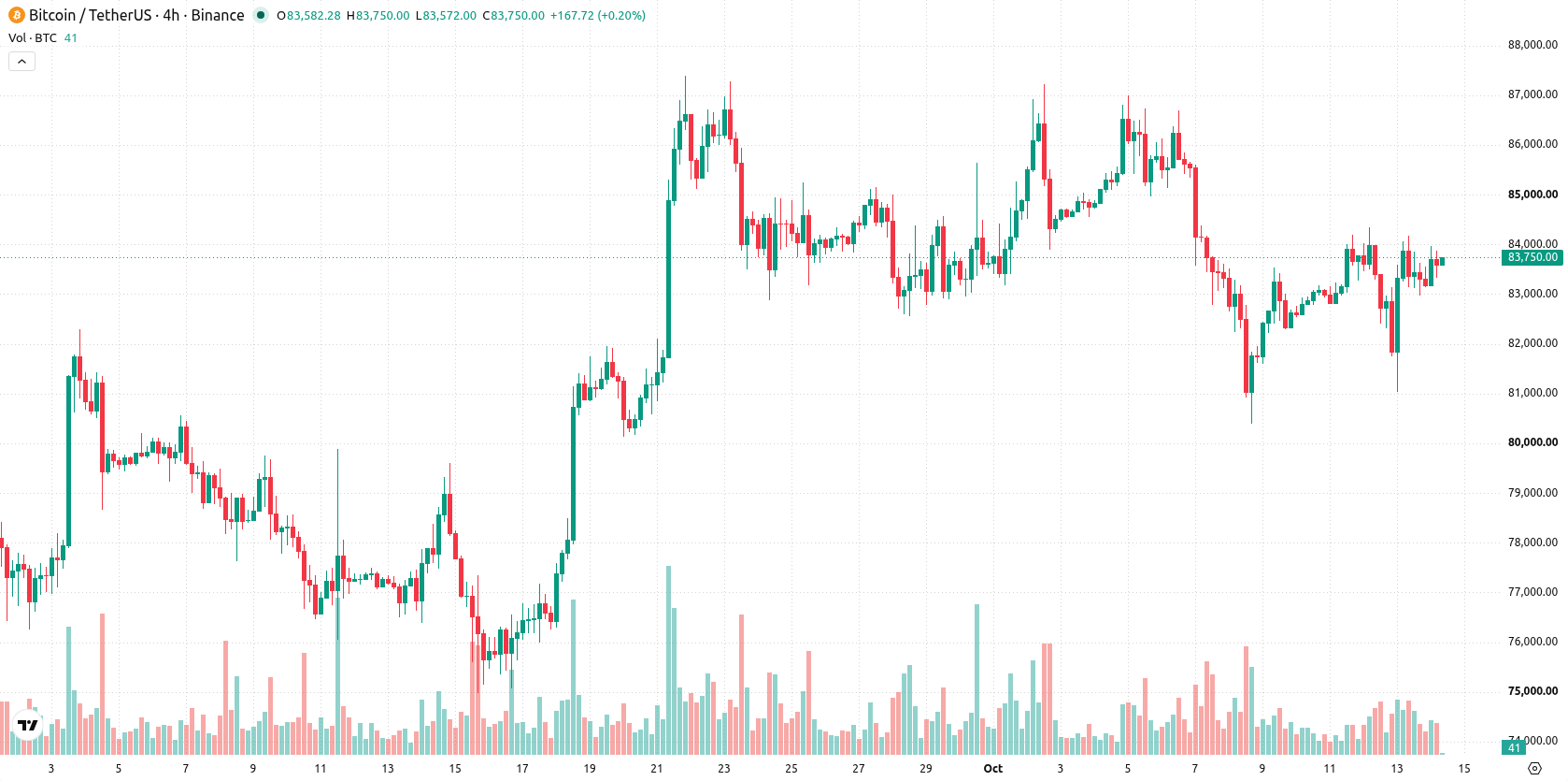 Bitcoin asset chart