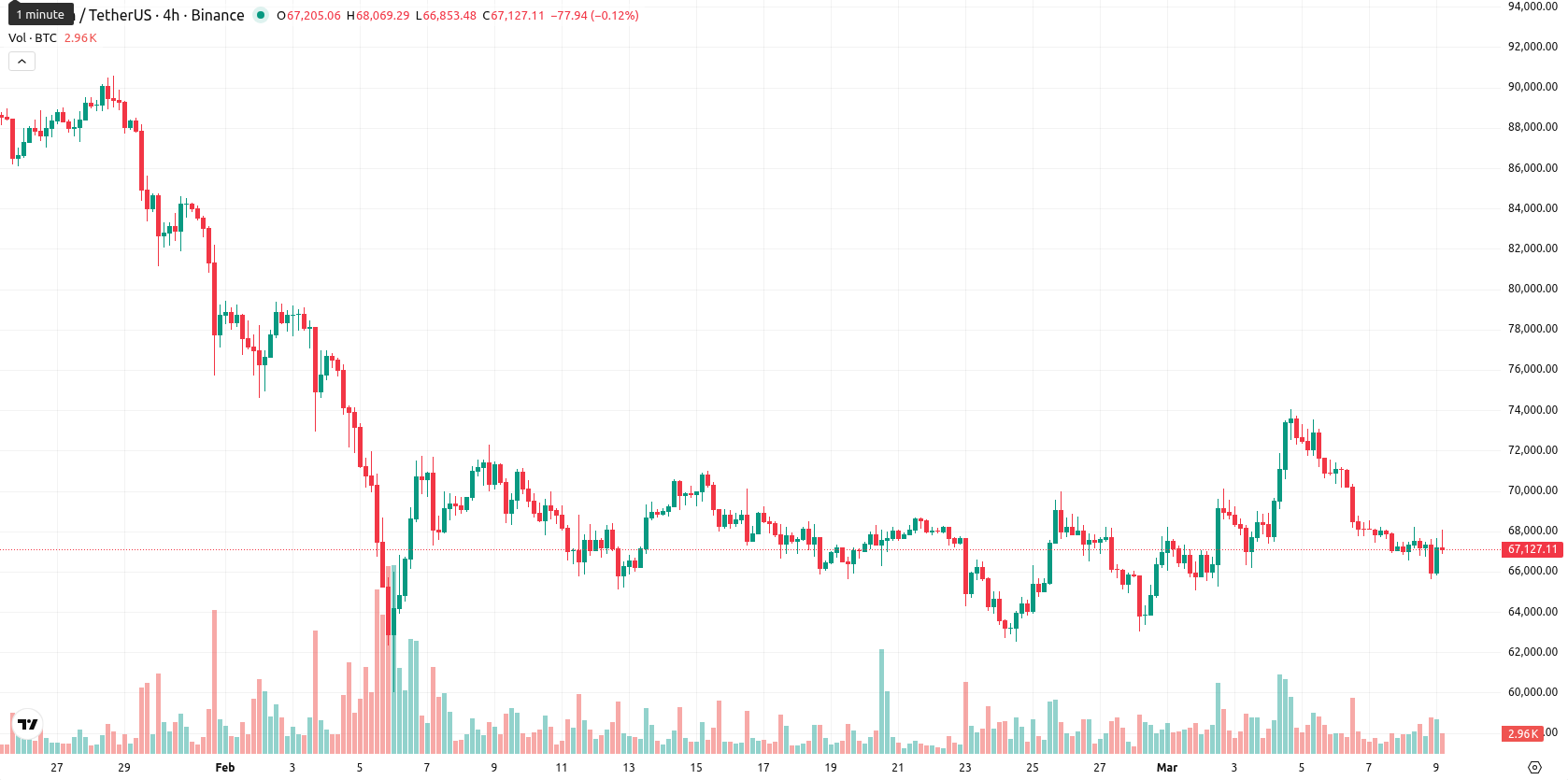 Bitcoin asset chart