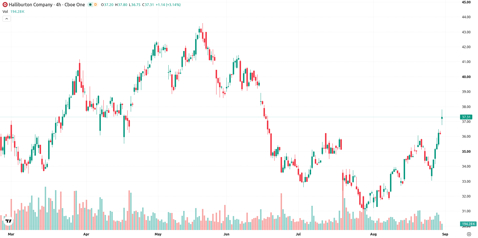 Halliburton Company asset chart