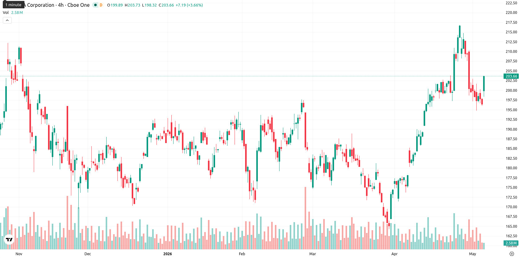 Nvidia Corp asset chart