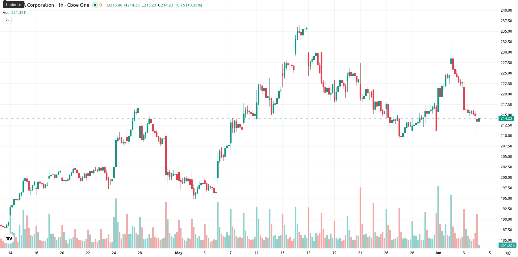 Nvidia Corp asset chart