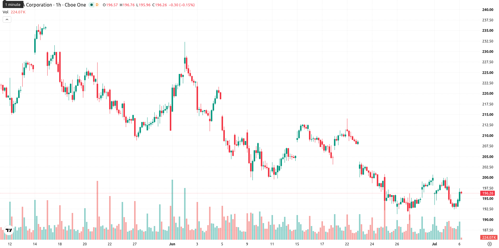 Nvidia Corp asset chart