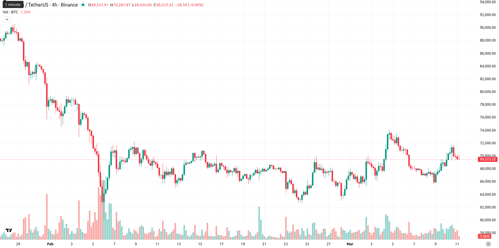 Bitcoin asset chart