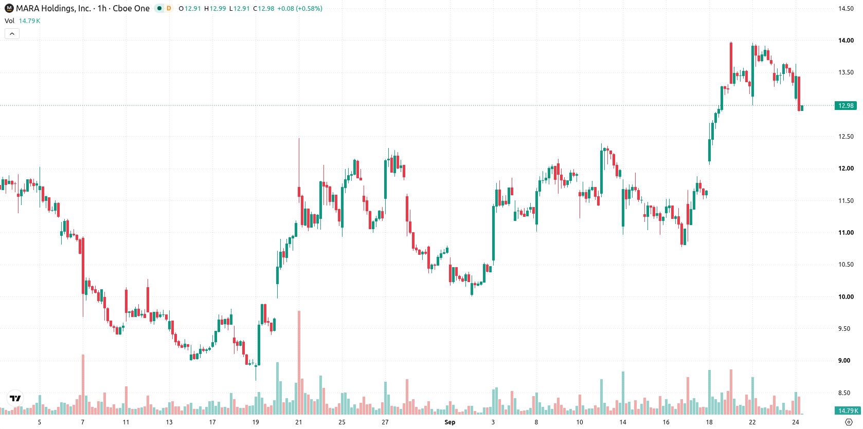 Marathon Digital Holdings asset chart