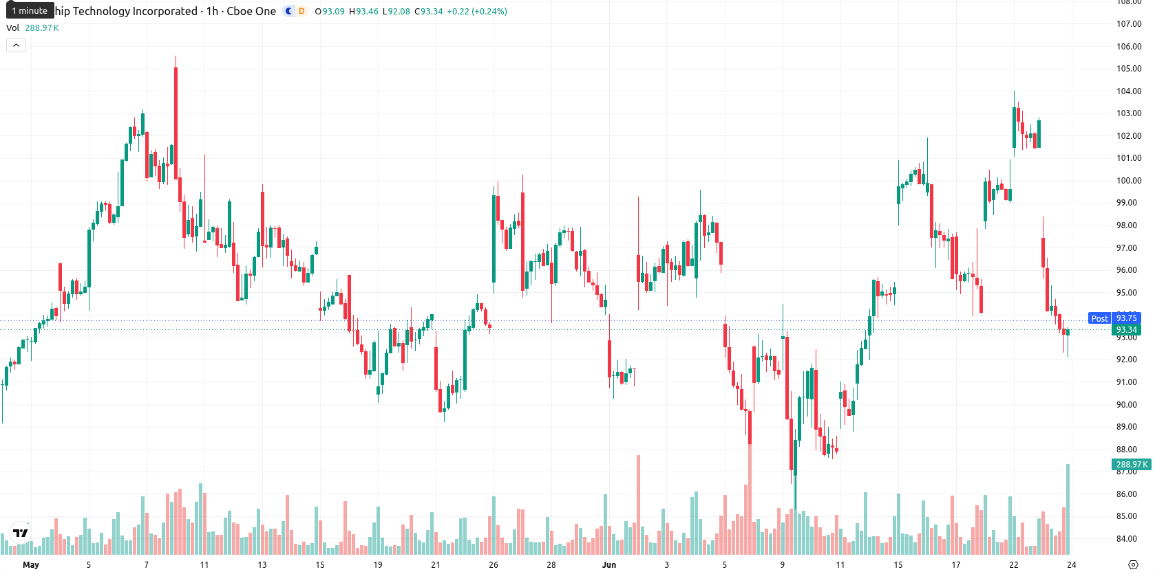 Microchip Technology Inc asset chart