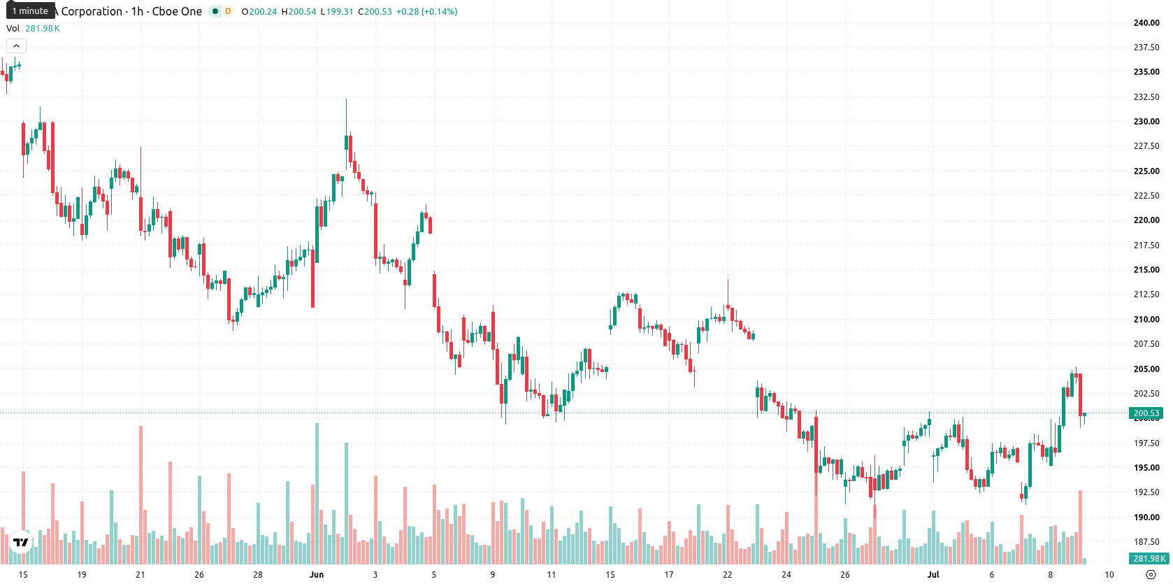 Nvidia Corp asset chart