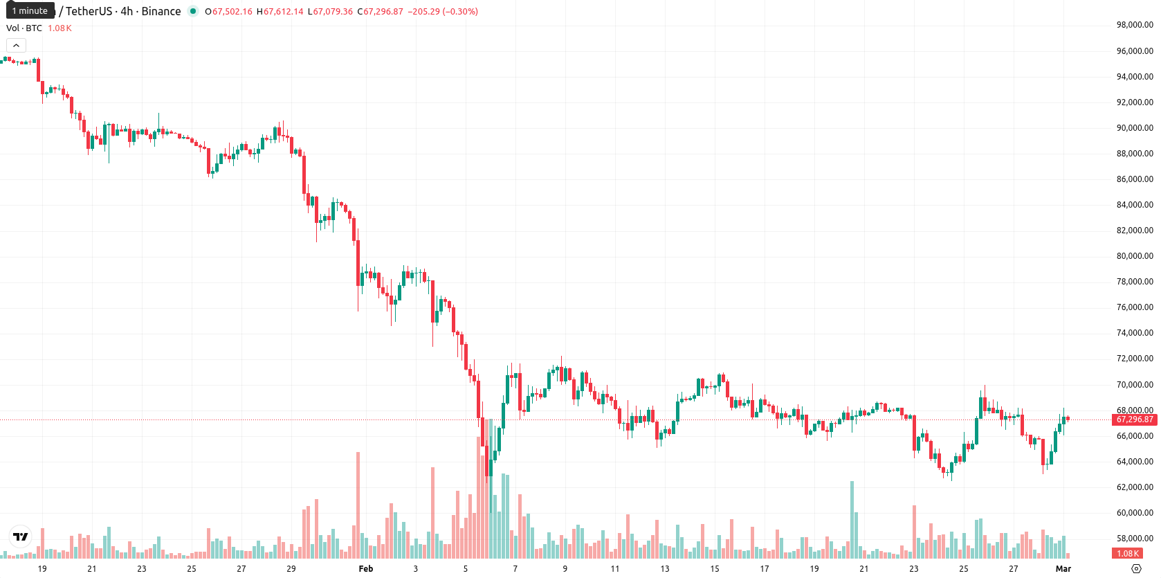 Bitcoin asset chart