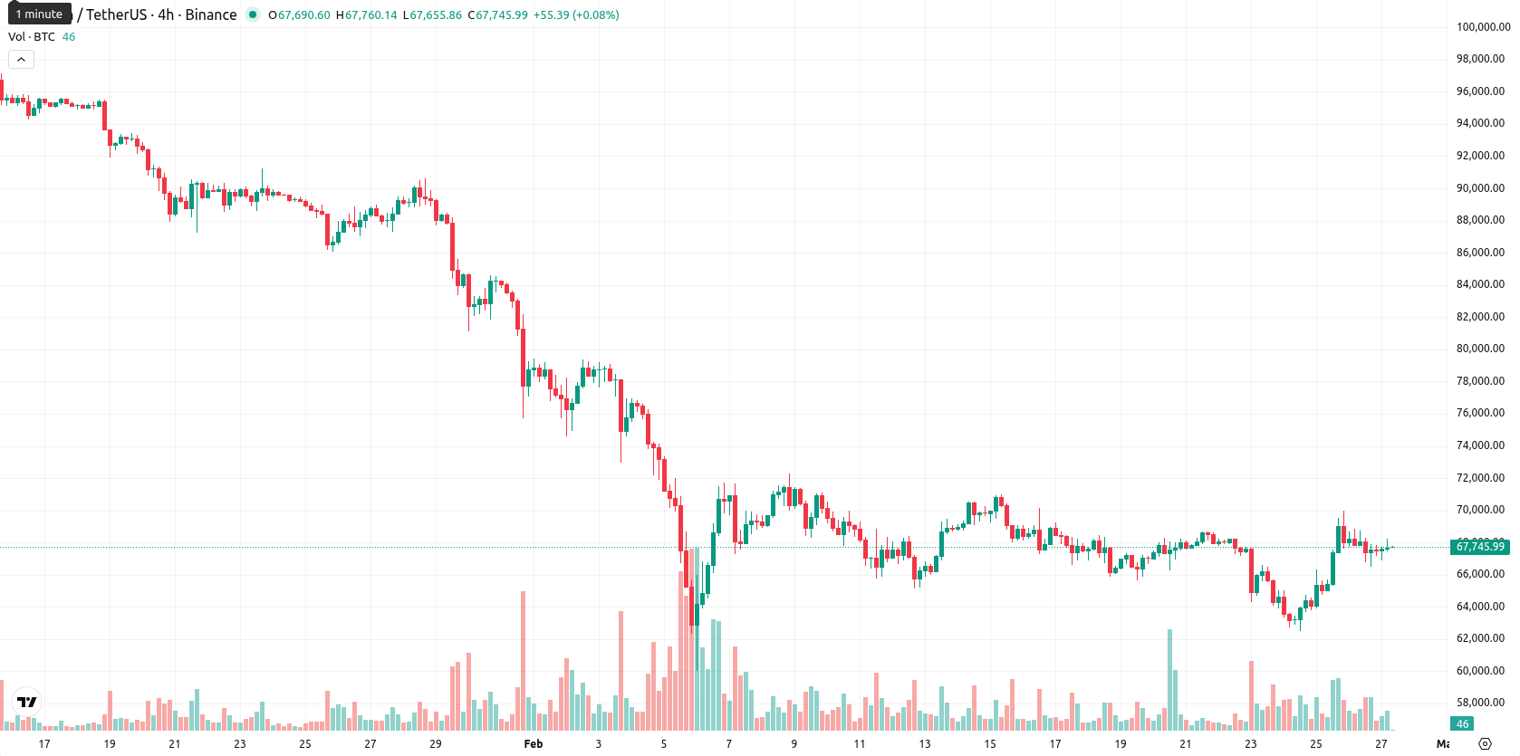 Bitcoin asset chart
