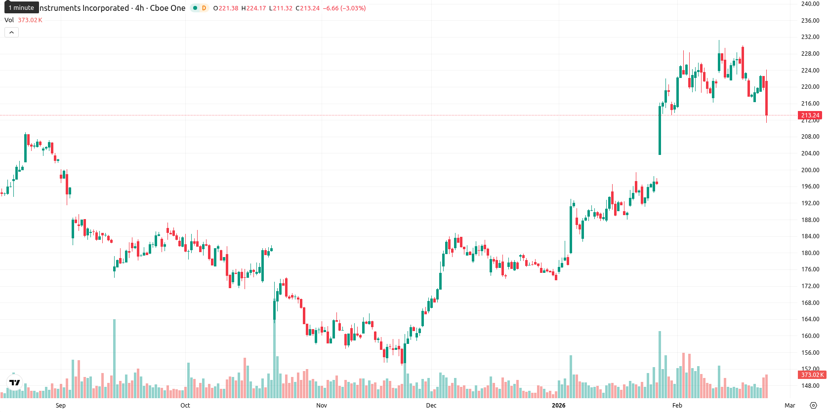 Texas Instruments Incorporated asset chart