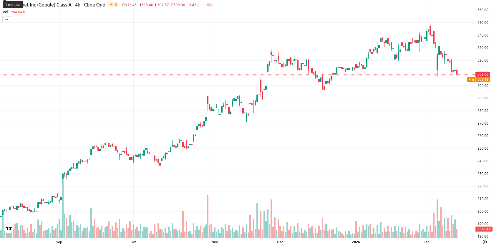 Alphabet Inc. asset chart