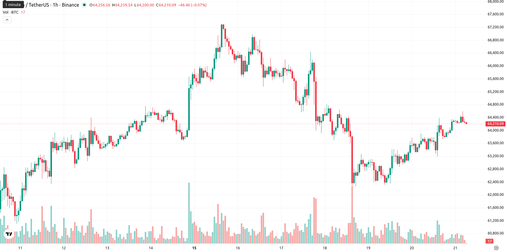 Bitcoin asset chart