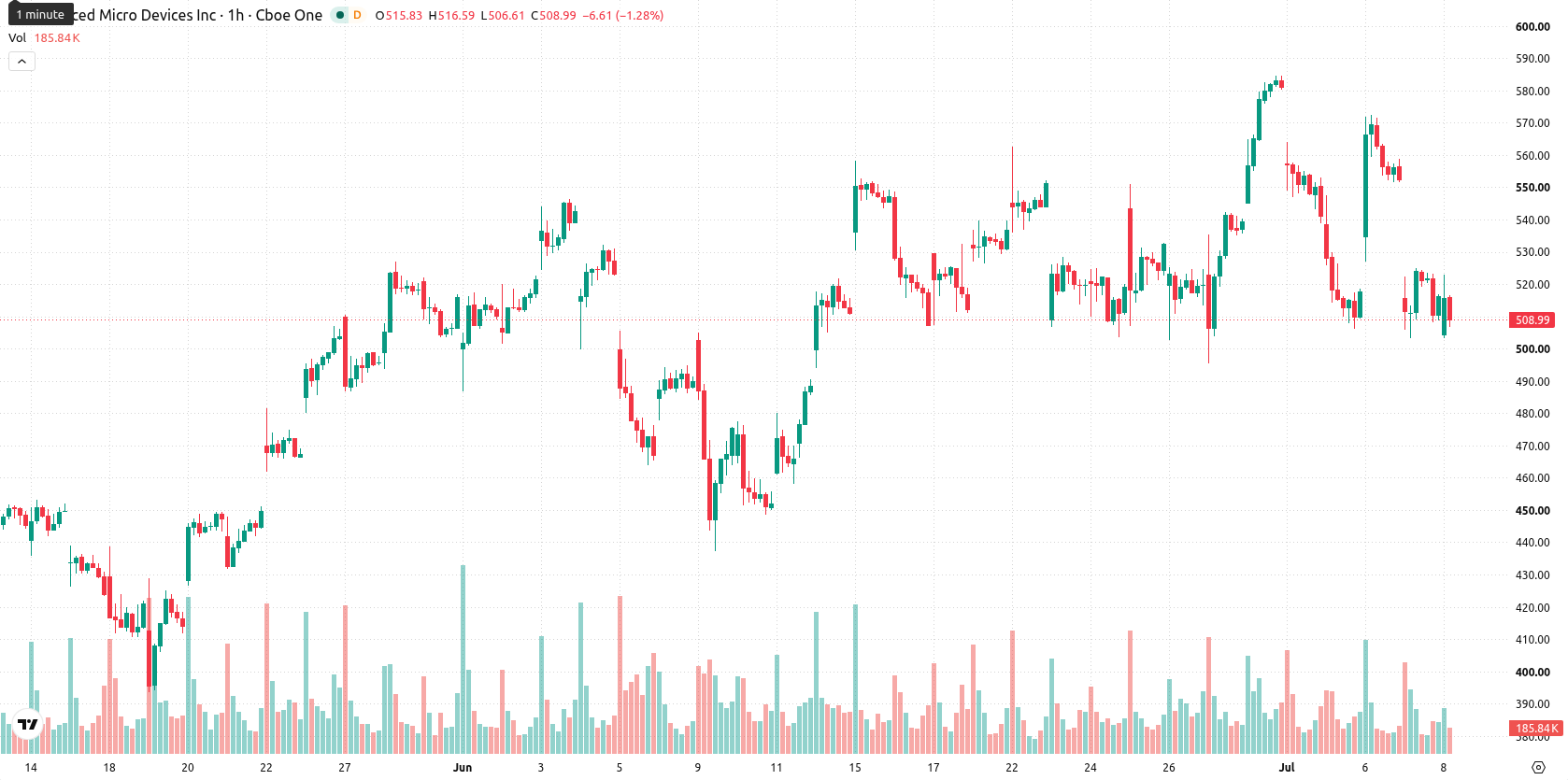 Advanced Micro Devices asset chart