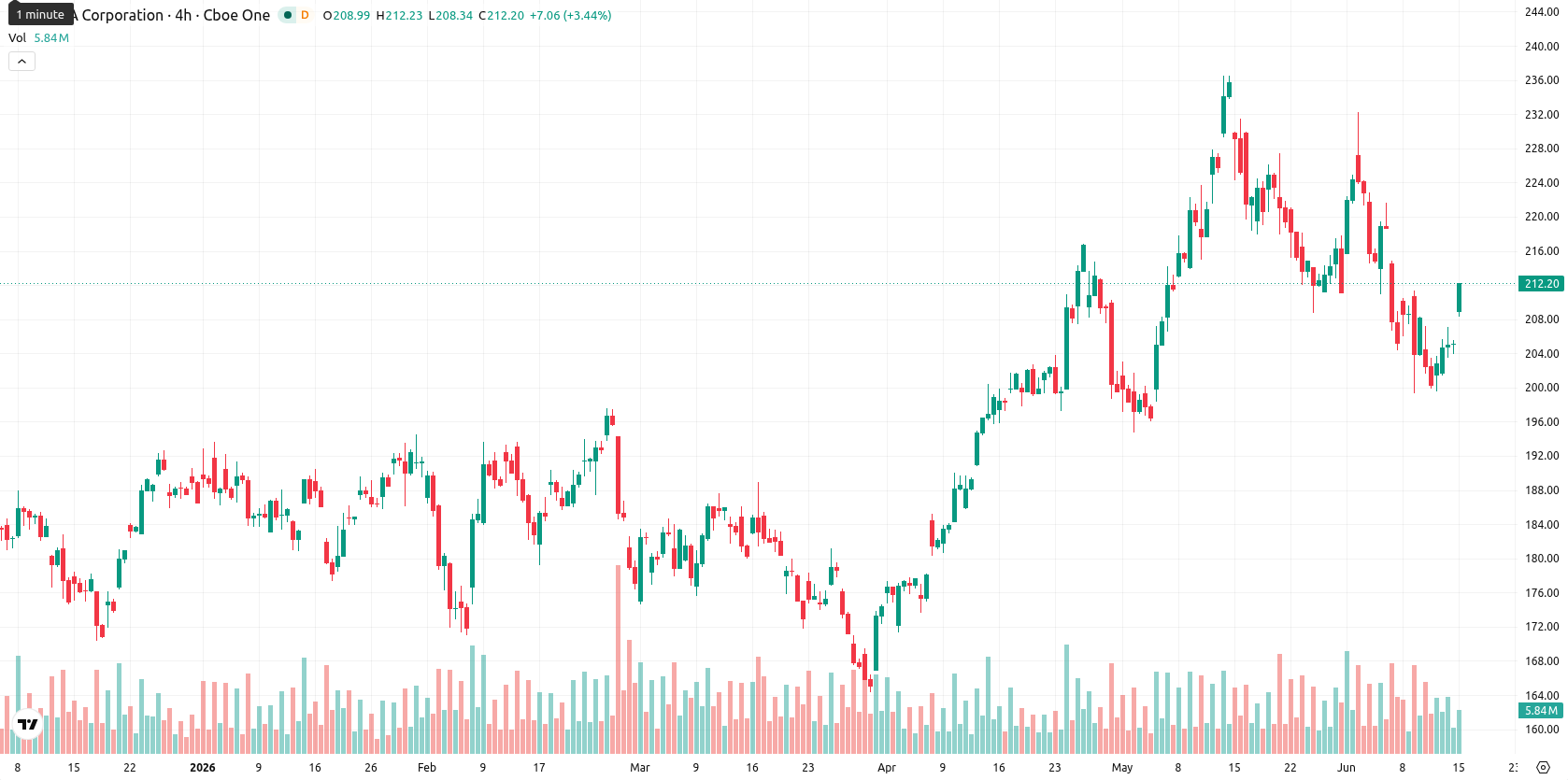 Nvidia Corp asset chart
