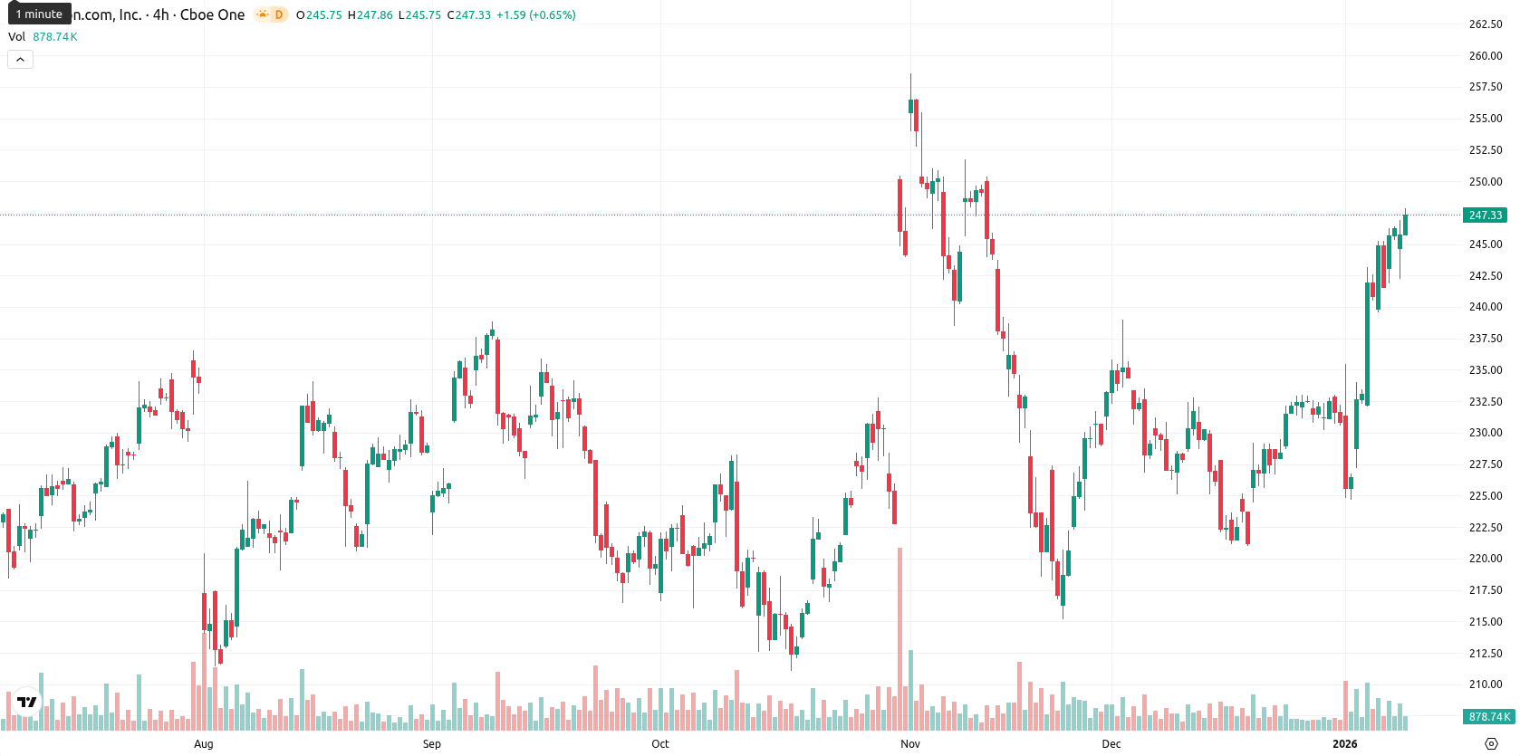 Amazon.com Inc asset chart