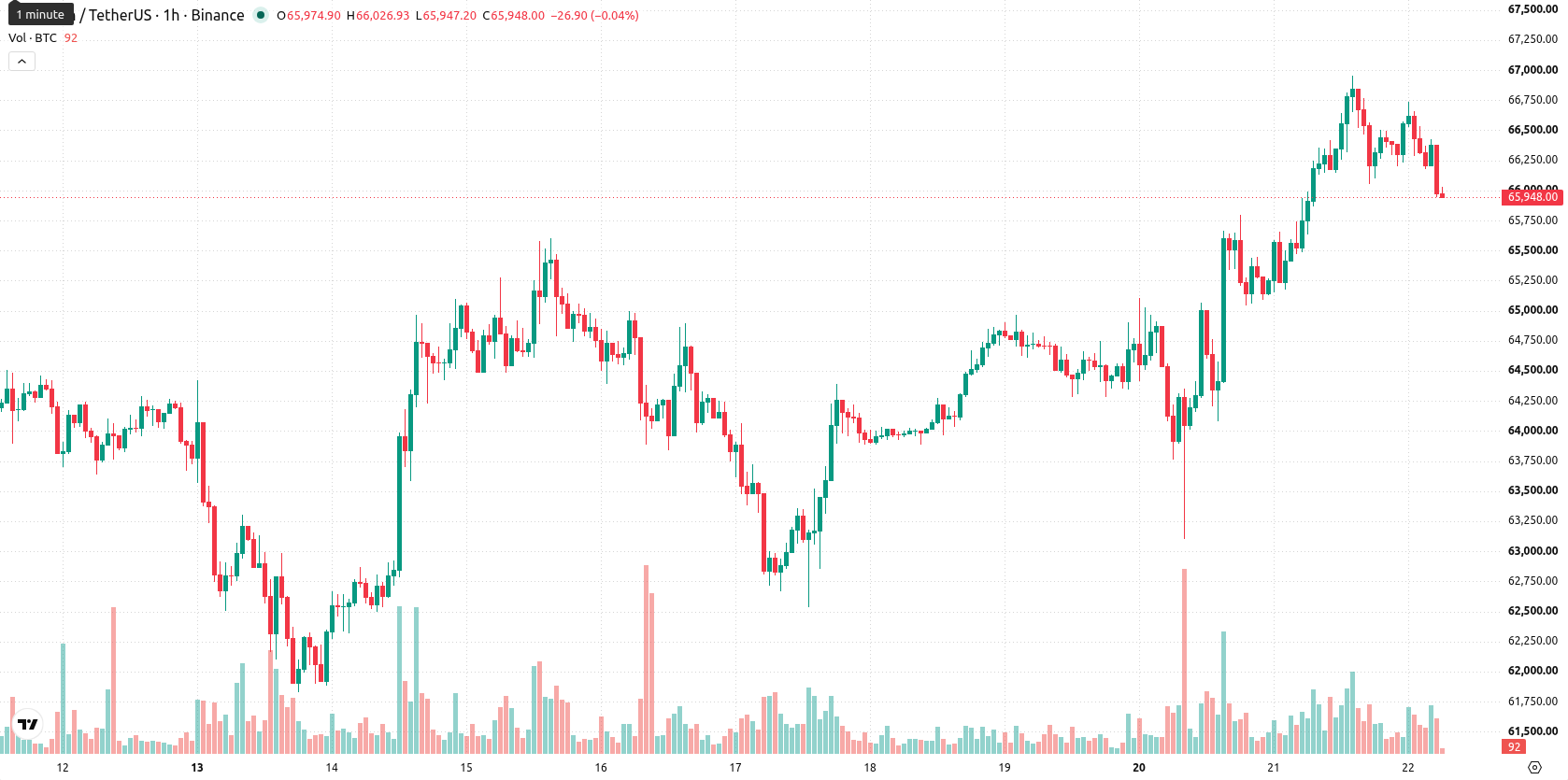 Bitcoin asset chart